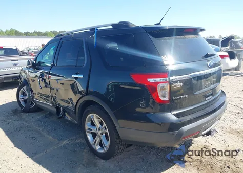 2015 Ford Explorer Limited z USA, uszkodzony, nr VIN 1FM5K8F89FGC02648